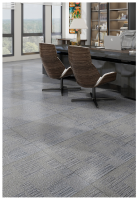 地毯纹PVC地板-1