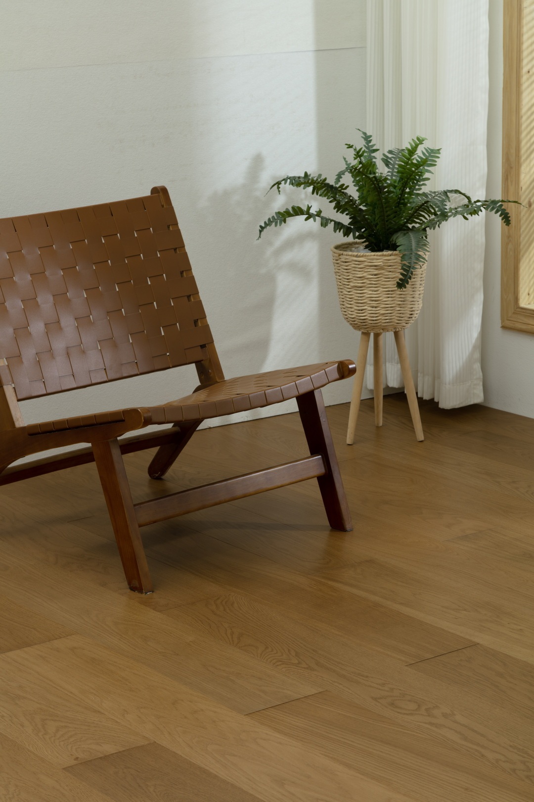 芸梦三层锁扣实木板-1