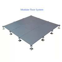 OA500楼层钢制办公室高架地板-ModularFloorSystem-1