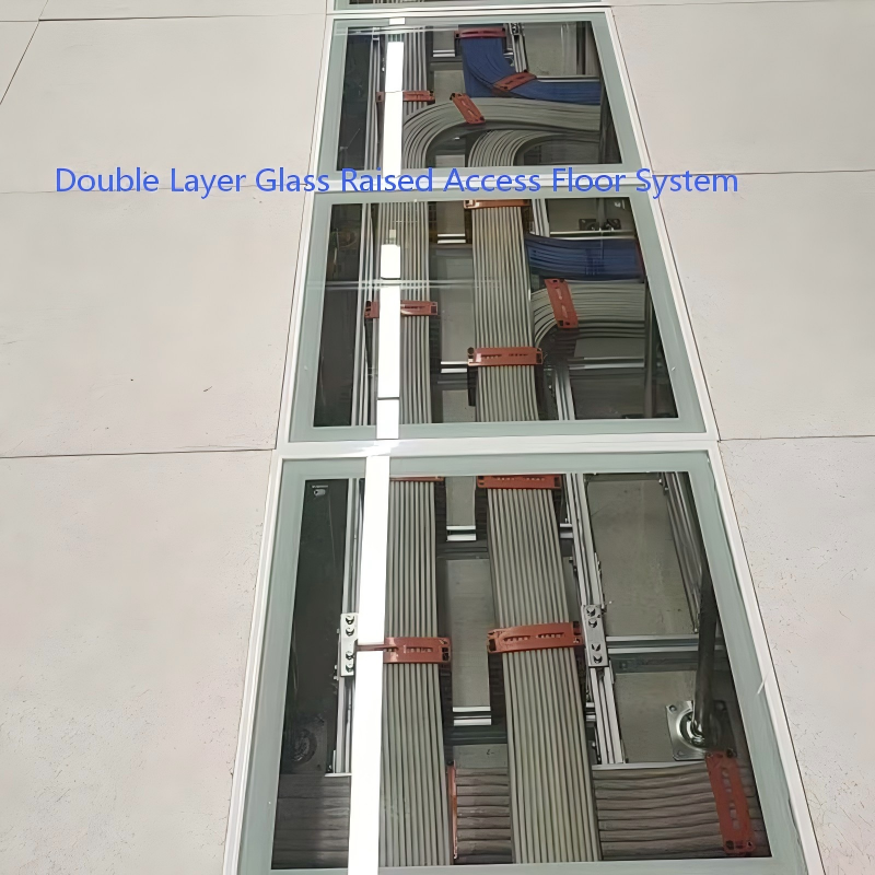 玻璃地板单-双-DoubleLayerGlassRaisedAccessFloorSystem-1