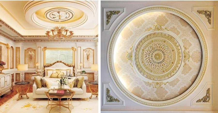 CurvedCombinationCeilingMedallion-6