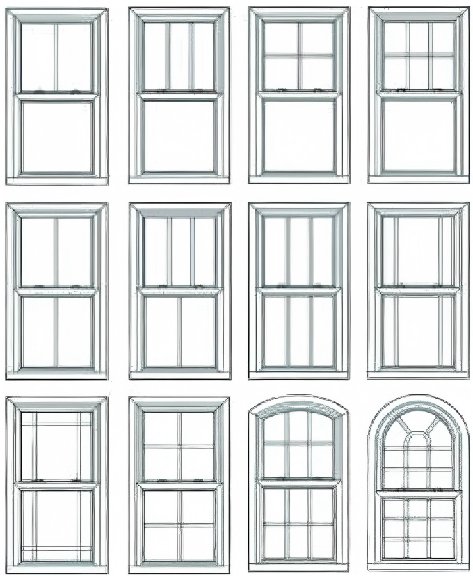 AluminumAlloySingleDoubleHungWindow-3-1