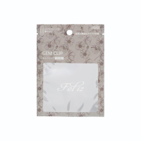 三边封袋-铝箔三边封局部透明袋白底