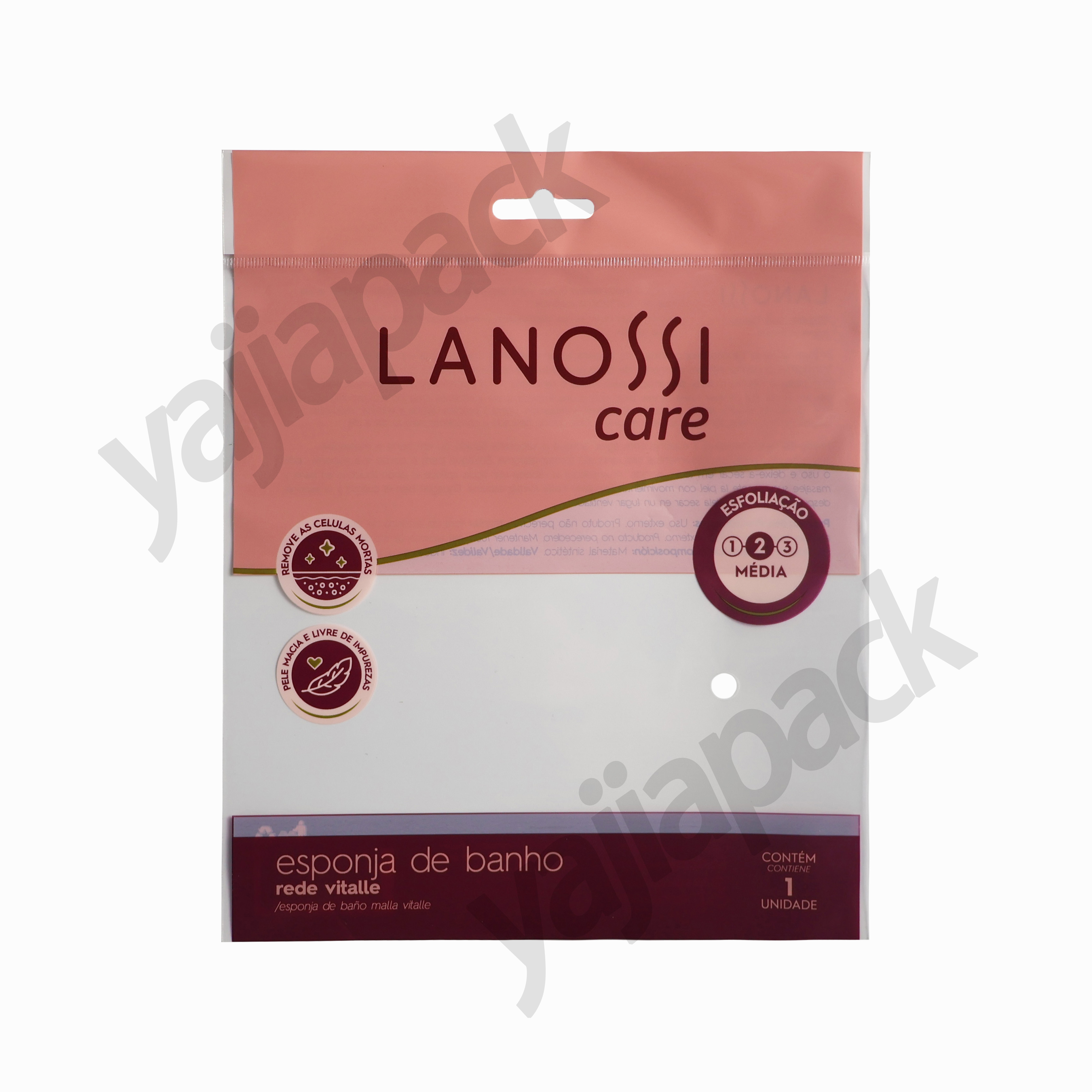 OPP平口包装袋白底