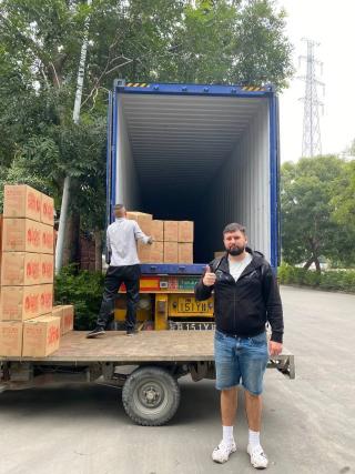 From our warehouse to your doorstep: full loading completed. Every box represents our commitment to reliable delivery for global partners.