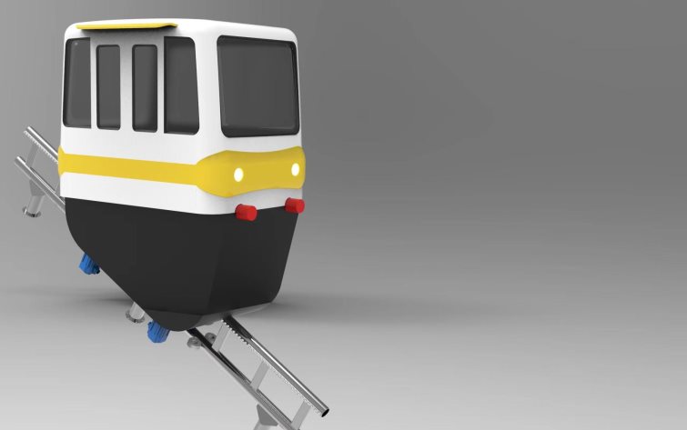 爬坡齿轨缆车 Mountain cable car (5)