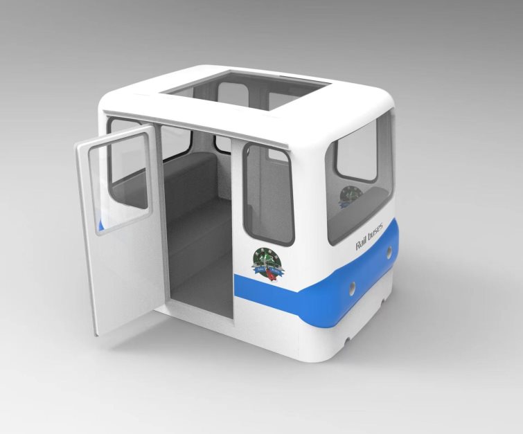 爬坡齿轨缆车 Mountain cable car (6)