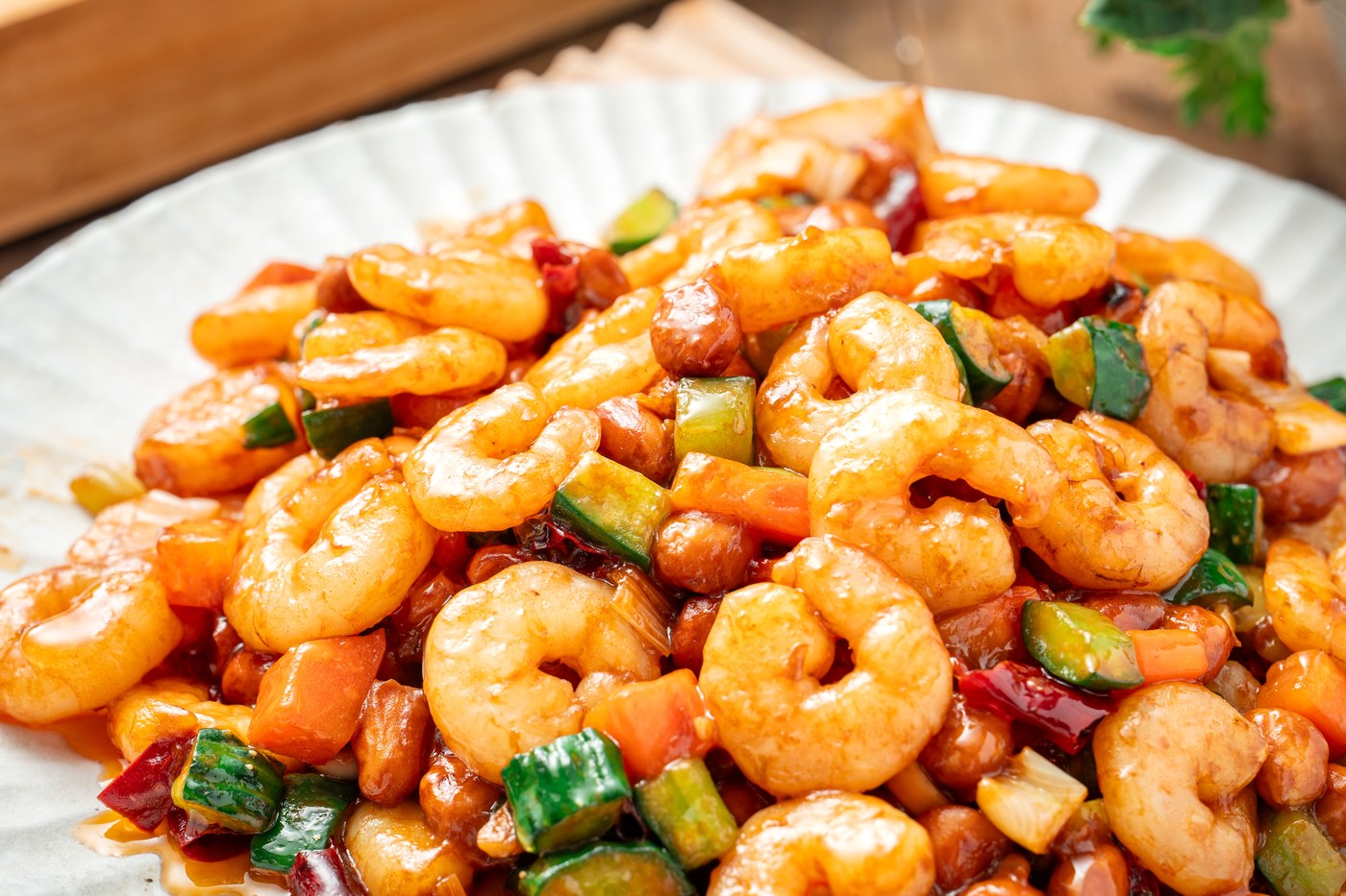 Kung Pao shrimp