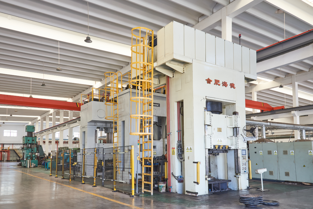 Wheel spoke production line