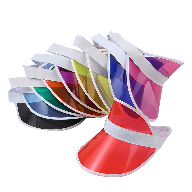 customClearPVCSunVisor