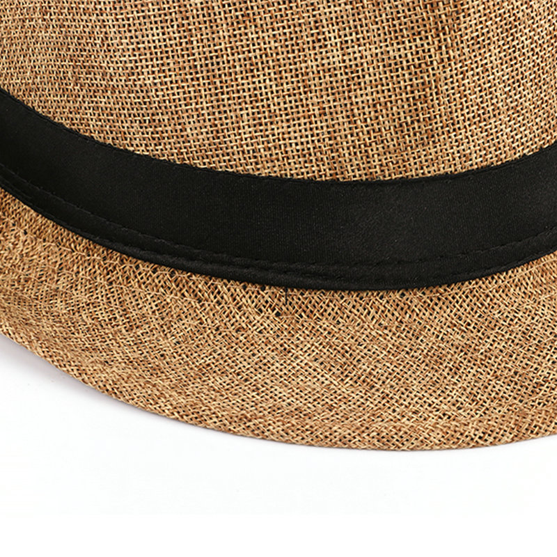 customUnisexStrawFedoraPanamaHat