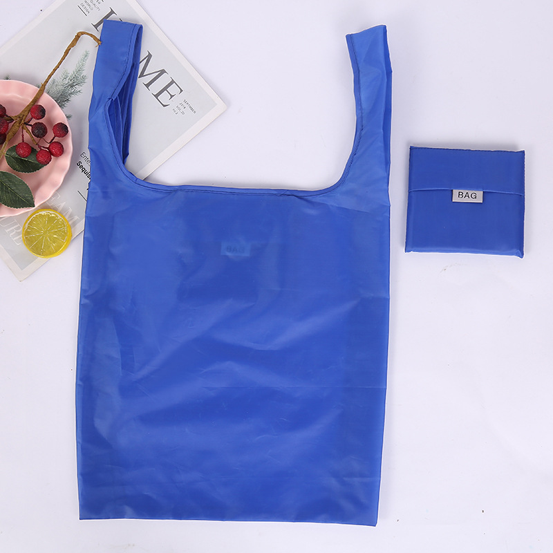 customized190TPolyesterFoldingShoppingToteBag