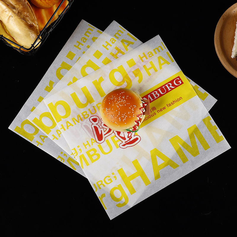customGreaseResistantFoodWrapppingWaxPaper