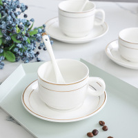 customGoldEdgeCoffeeCupsSet