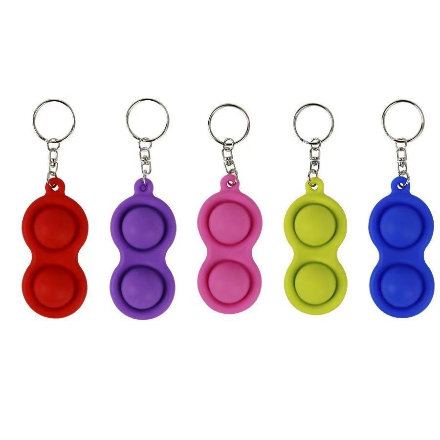 customizedPop2BubblesKeychain