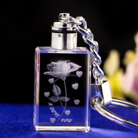 customCrystalLightKeychain