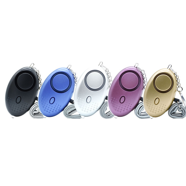 customKeychainPersonalAlarmWithLEDLight