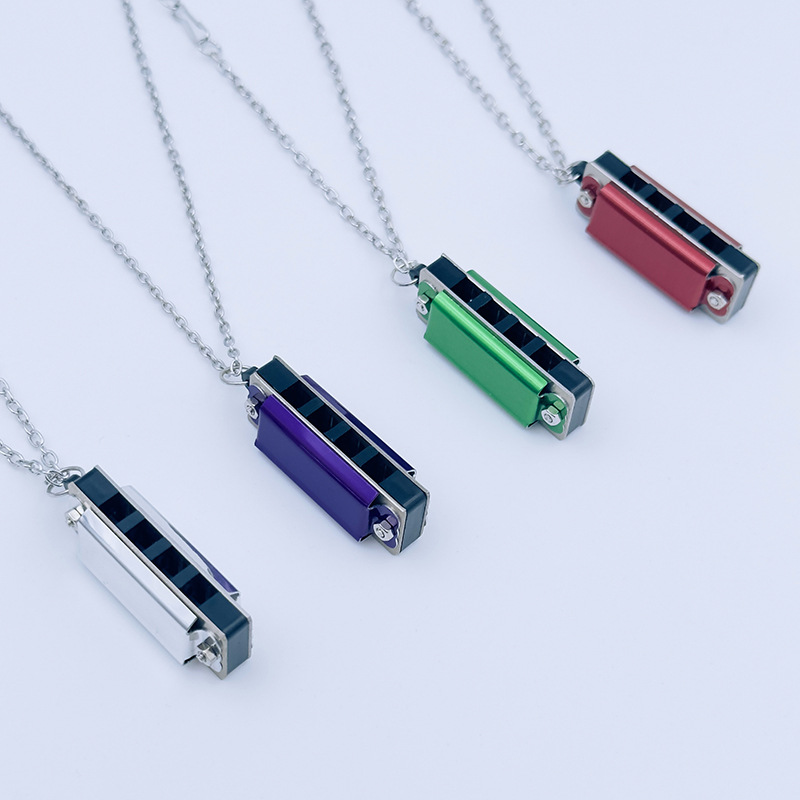customMiniHarmonicaNecklace