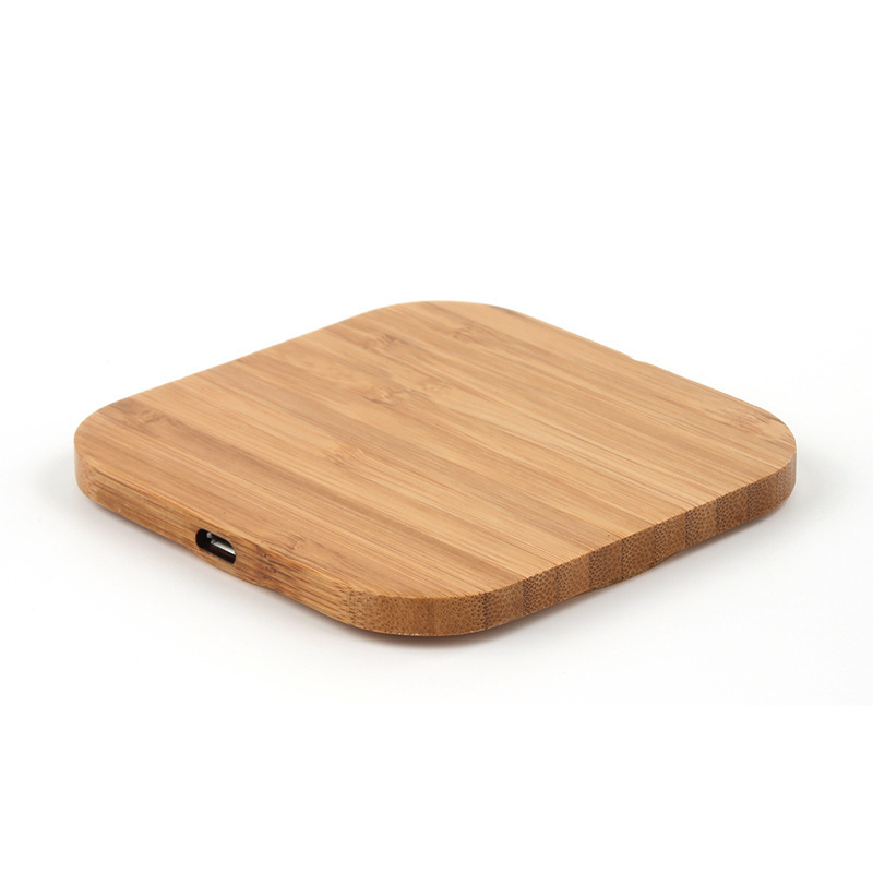 customSquareBambooWirelessCharge