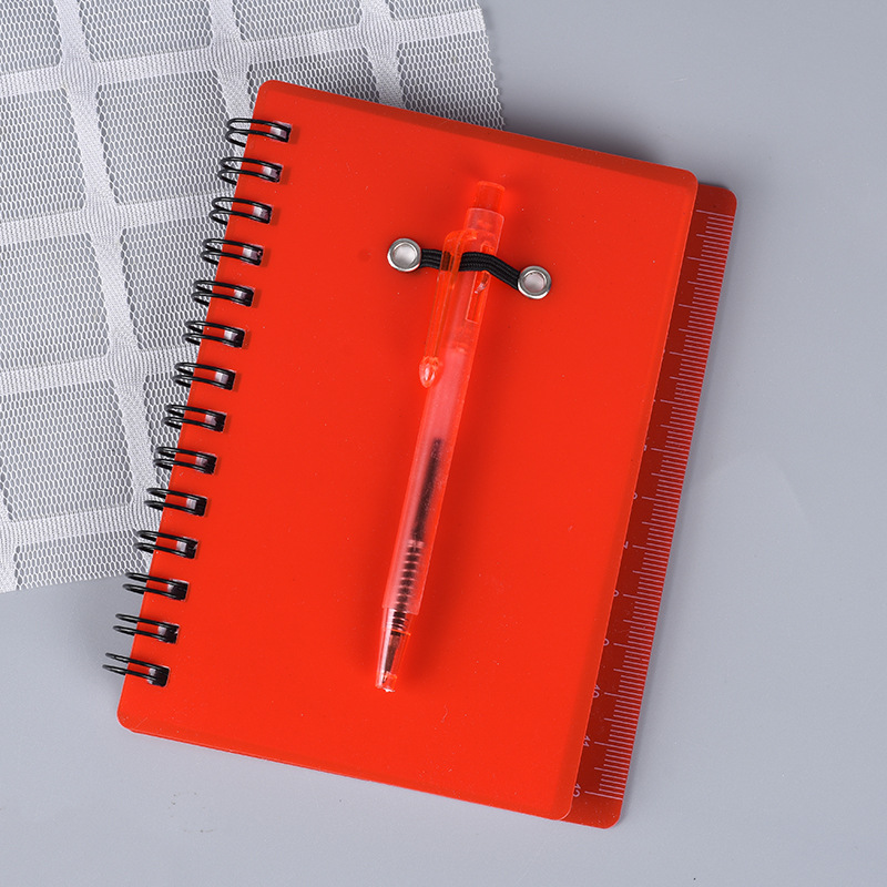 customizedPocketSizedSpiralJotterNotepadwithPen