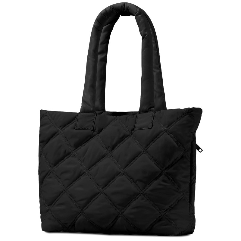 QuiltedNylonToteBag