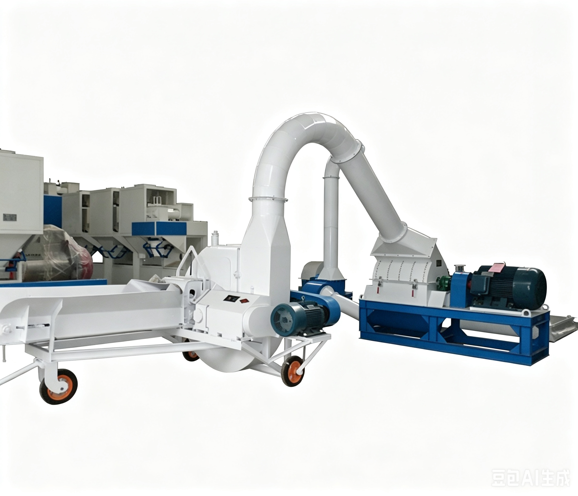 GrassChopperChaffCutterandCornCrusherMachineCowSheepFarm-5