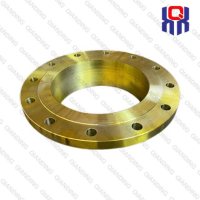 MildSteelWeldNeckFlangeWithYellowPainting