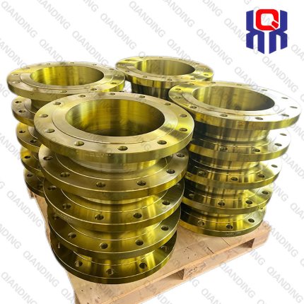 MildSteelWeldNeckFlangeWithYellowPainting