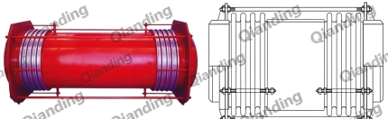 LargeTiedLateralBellowsCompensator-ModelXCDHB-