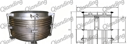 HighTemperatureDoubleUniversalTiedBellowsCompensator-ModelXCFGZ-