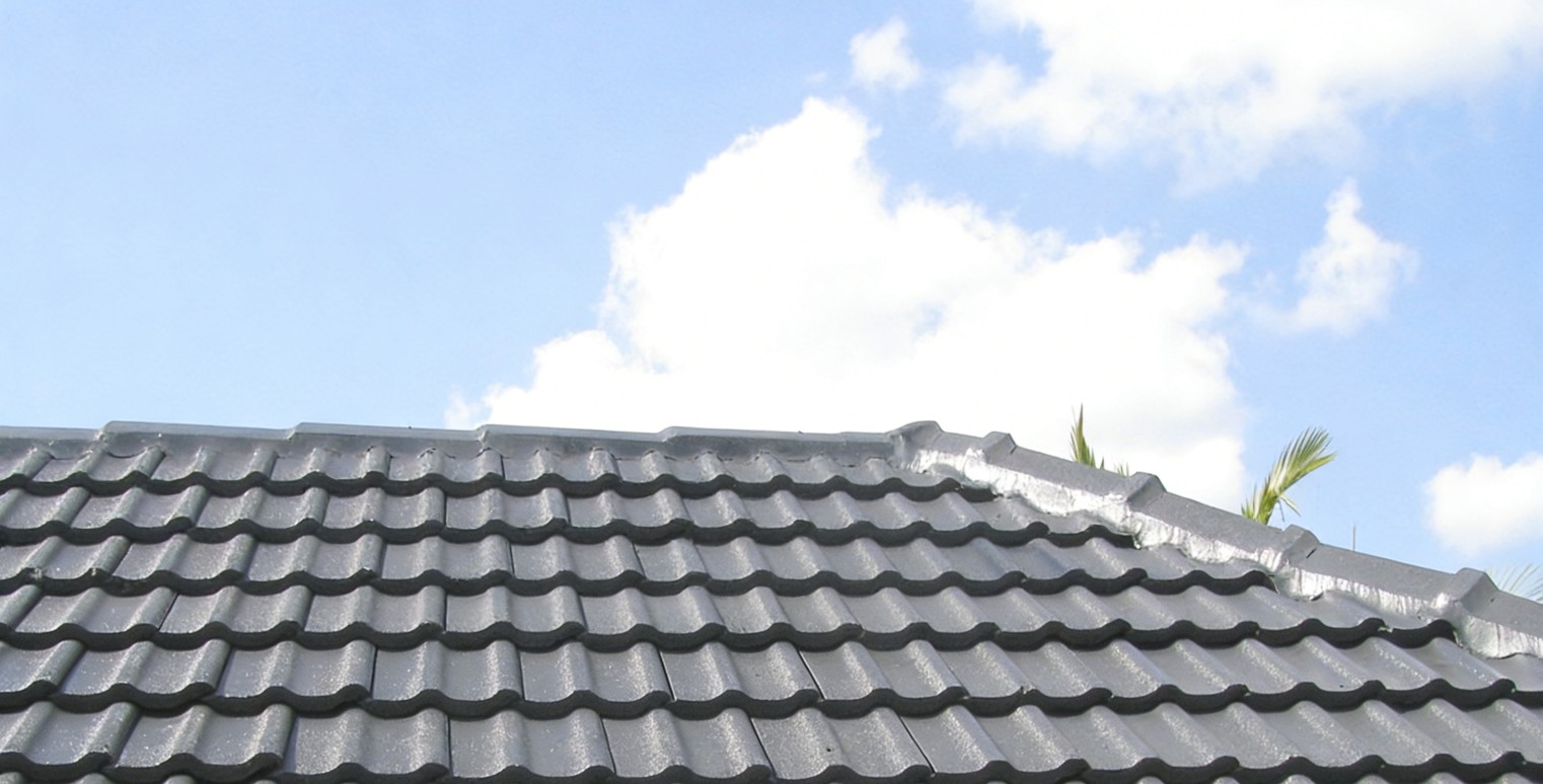 solar attic fan on tile roof for, residential house use