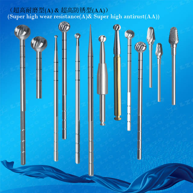 铣涡轮金刚石工具,金属牙冠刀具,多功能刀具DiamondInstrumentsformillingturbines,MetalCrownCutter,MF-Cutcutter,MultifunctionalCutter