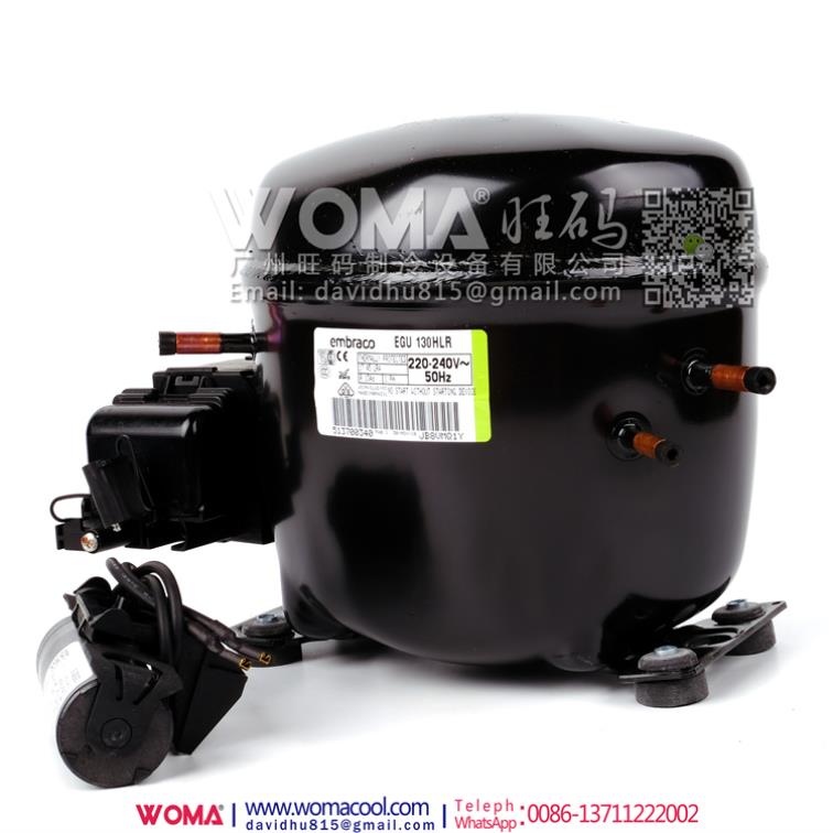 恩布拉克EMBRACOEGU130HLR220-240V50HzR134ALBP制冷环保压缩机