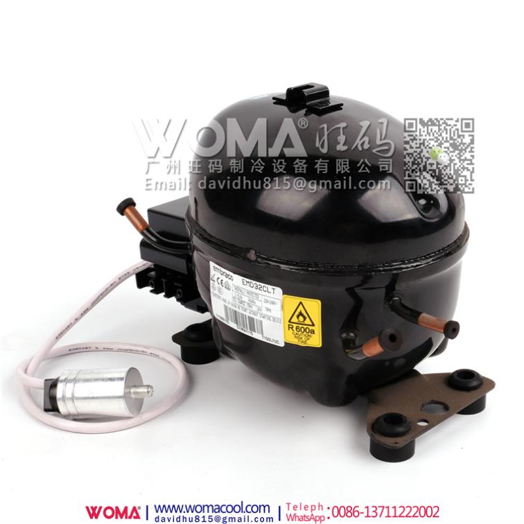 恩布拉克EMBRACOEMD32CLT220-240V50HzR600ALBP制冷环保冰箱压缩机