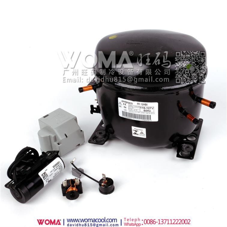 恩布拉克EMBRACOFFI12HBX115-127V60HzR134ALMHBP制冷环保压缩机