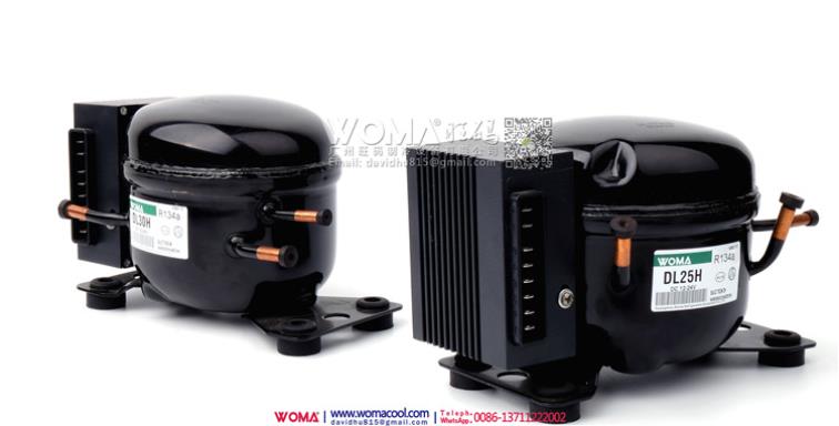 WOMADL30H12-24VR134ALBPDC制冷直流压缩机