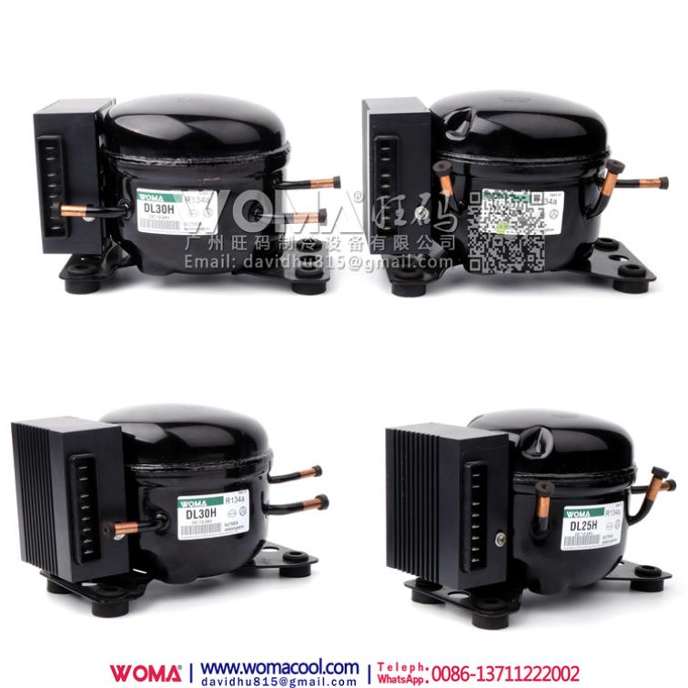 WOMADL30H12-24VR134ALBPDC制冷直流压缩机