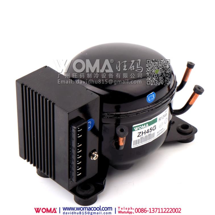 WOMAZH25GZH35GZH45GZH65G12-24VR134ALBPDC制冷直流压缩机
