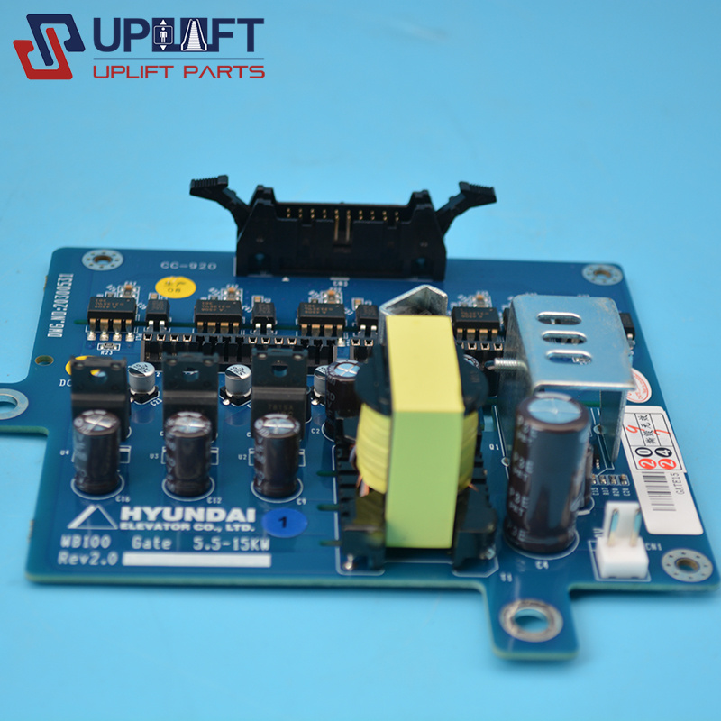 上海现代电梯变频器驱动板WB100Gate5.5-15kw20300531-4