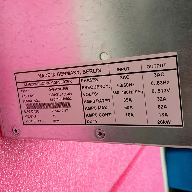 原件号GBA21310GN10DriveOVF02A-406_60A-3