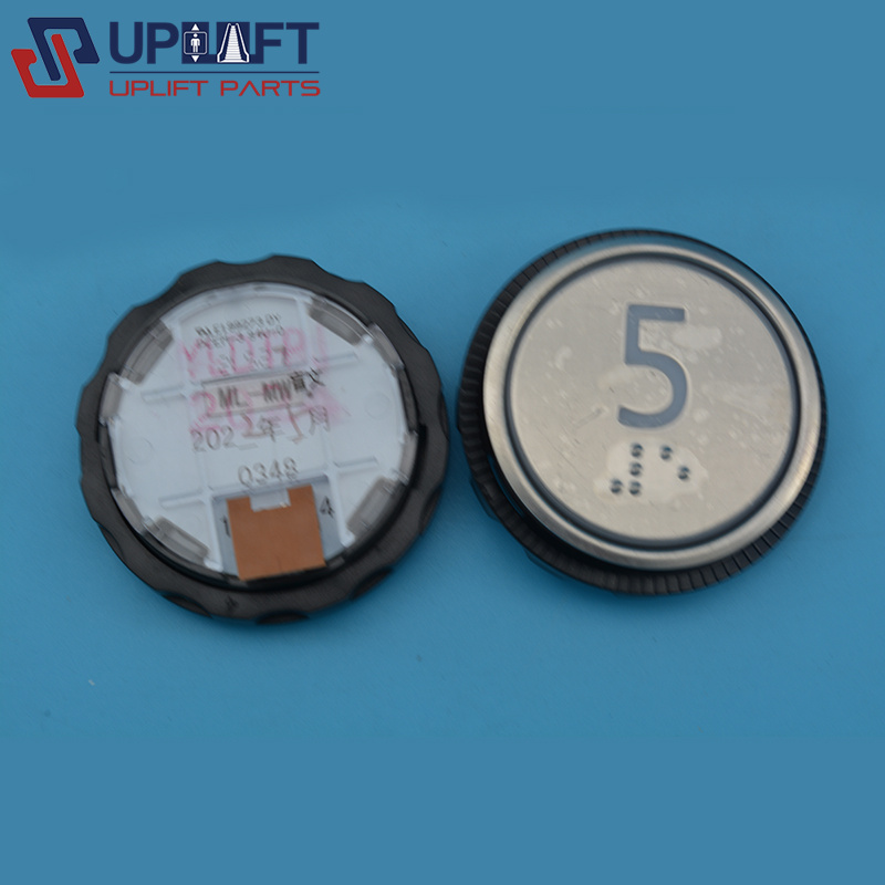 电梯配件日立电梯按钮ML-MW盲文按钮-4