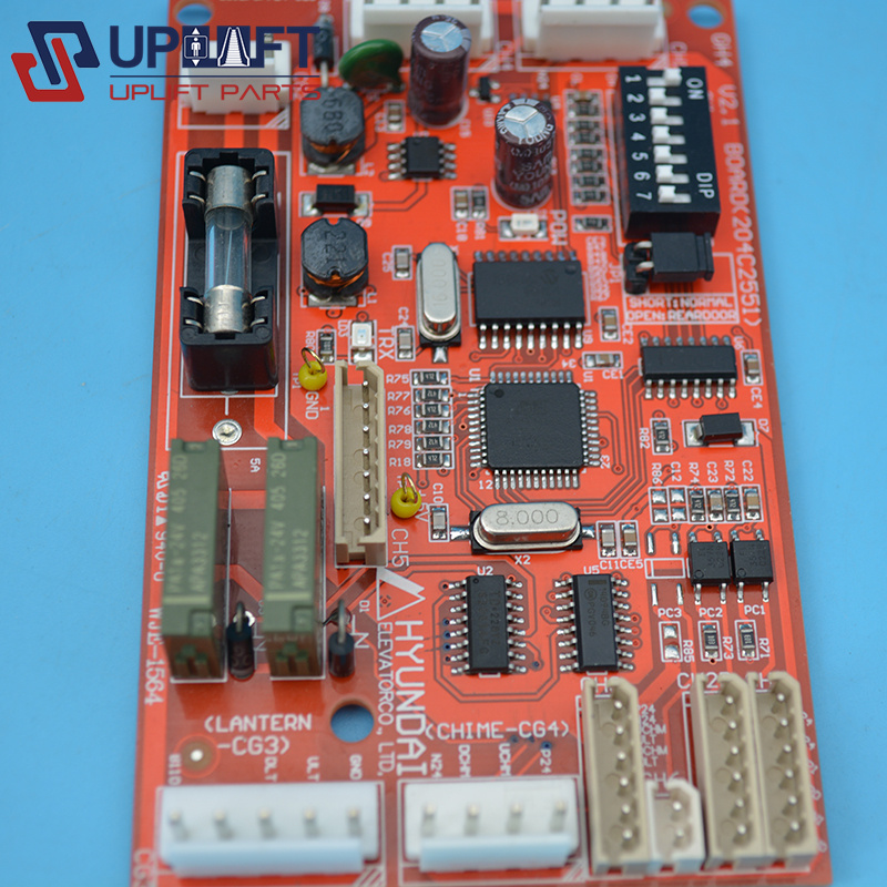 GH4V2.1BOARD204C2551现代电梯到站钟层站板信号板400元-3