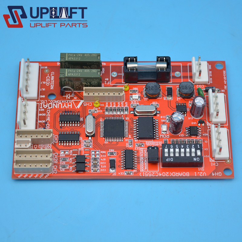 GH4V2.1BOARD204C2551现代电梯到站钟层站板信号板400元-8