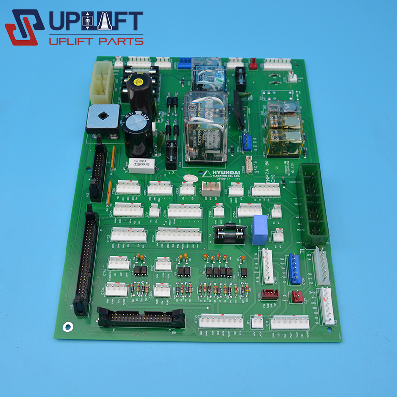 上海现代电梯继电器板TNP7A接线板20400177H11插口板850元-12