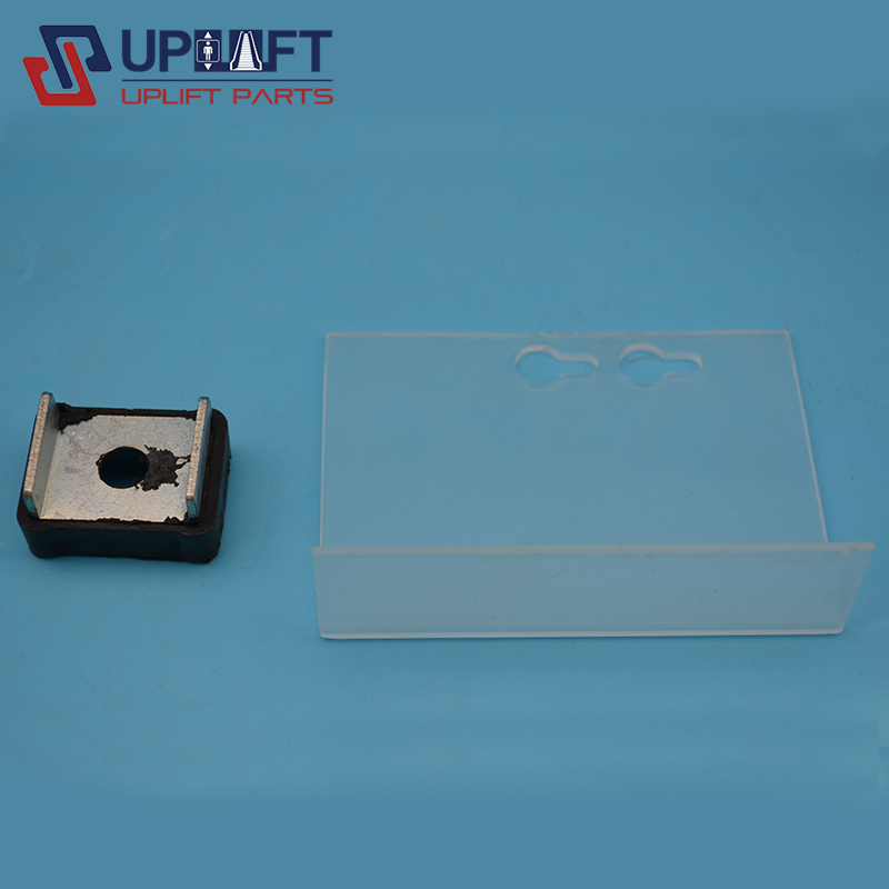 电梯厅门重锤减震垫层门防撞块层门重锤橡胶块4.5元-1