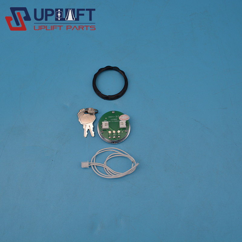 KA11-313电梯基站锁开孔37mm电源锁45元-2