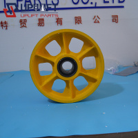 通力曳引轮410x5x8600588A反绳轮750元-6