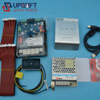 梯博士刷卡系统-轿内楼层控制器-IC卡读卡器-电源-发卡器-管理软件1460元套-8