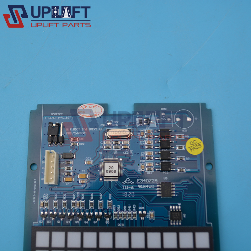 上海现代电梯STVF9外呼显示板HIP_WDOTB'd-REV2.426400001-3