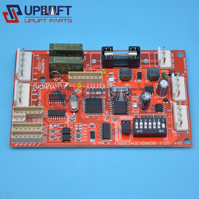 GH4V2.1BOARD204C2551现代电梯到站钟层站板信号板400元-8